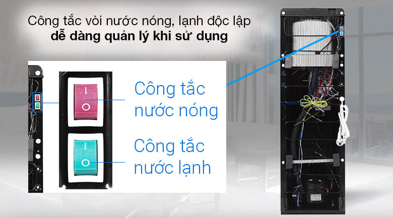 Cây nước nóng lạnh Toshiba RWF-W1917TV
